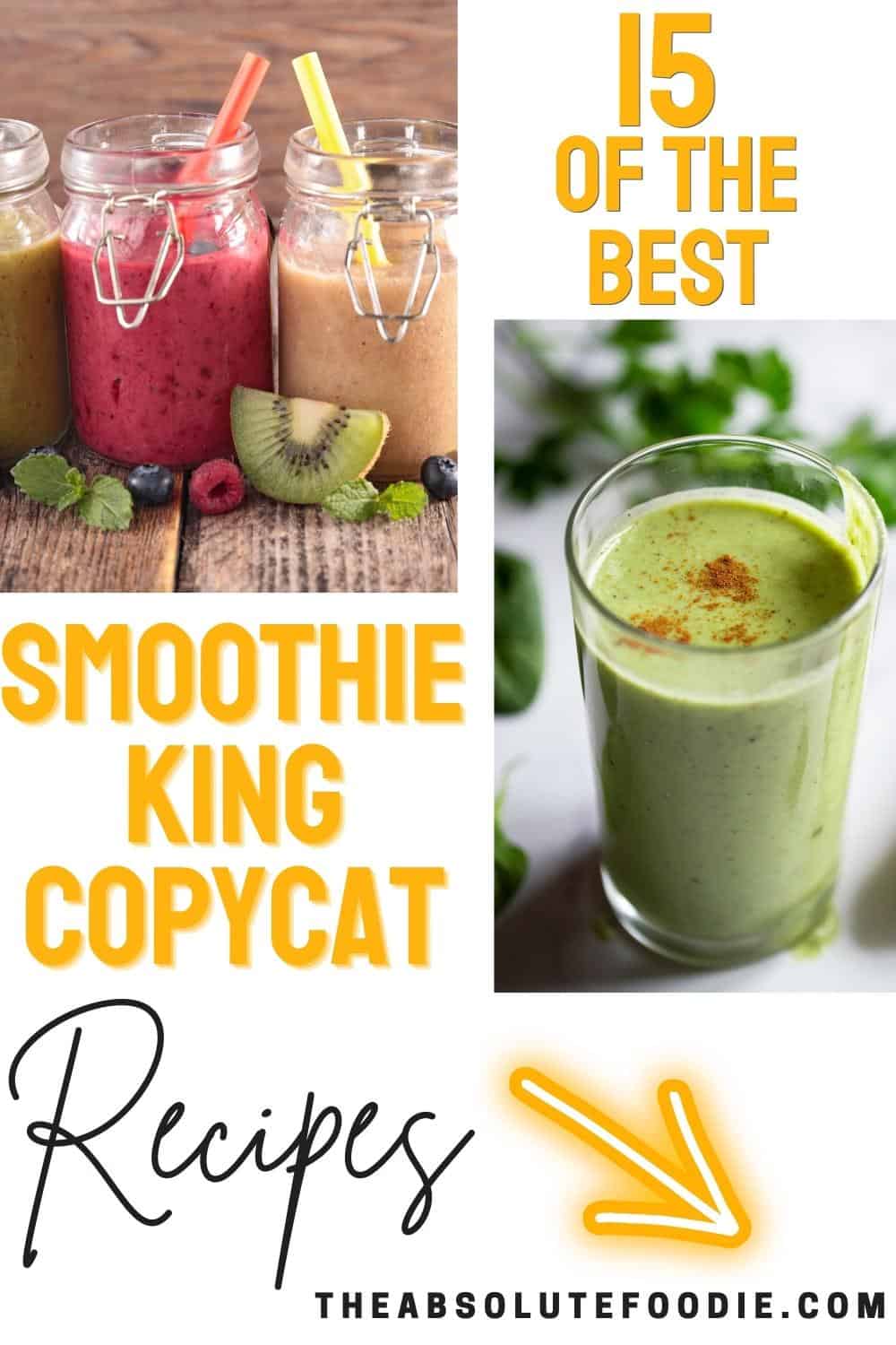 15 Best Smoothie King Recipes - The Absolute Foodie