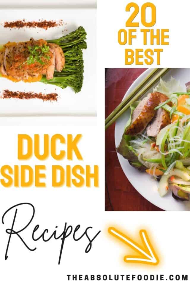 20 Best Side Dishes for Duck - The Absolute Foodie