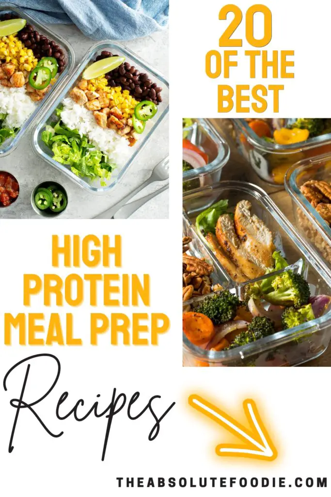 20 High Protein Meal Prep Recipes The Absolute Foodie Absolute Foodie Pin 20 High Protein Meal Prep Recipes 683x1024